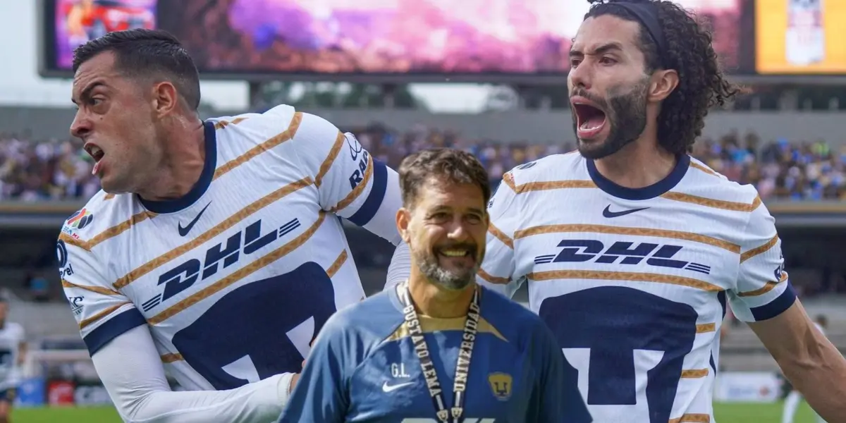 Gustavo Lema en un juego de Pumas (Fuente: Mexsports)