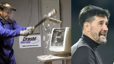 Gustavo Lema en un partido del combinado de los Pumas (Fuete: Crash y Mexsports)