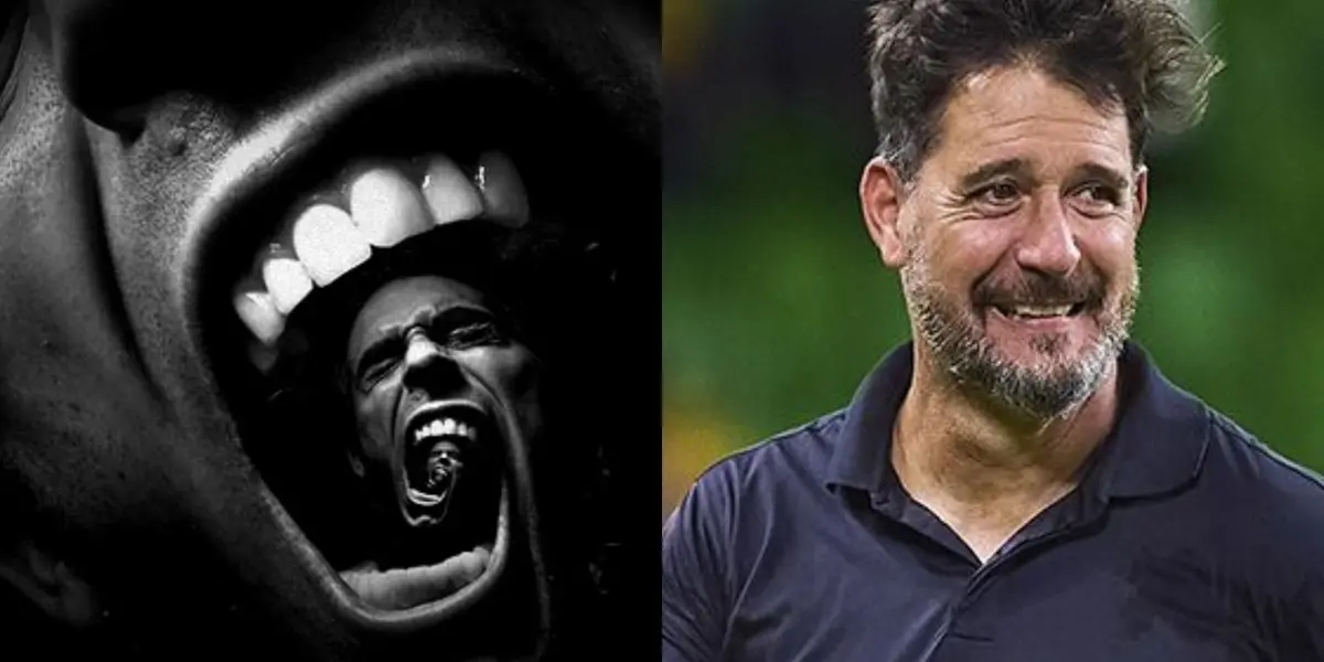 Gustavo Lema sale con risas tras un juego de Pumas (Fuente: Mexsports)