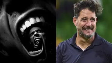 Gustavo Lema sale con risas tras un juego de Pumas (Fuente: Mexsports)