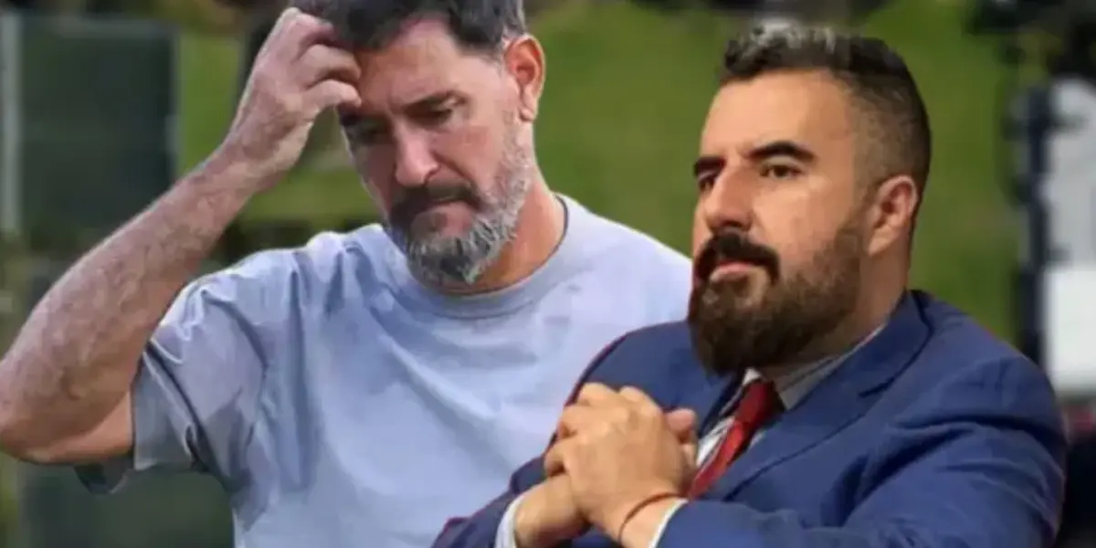 Gustavo Lema se lamenta ante una falla en el campo (Fuente: Mexsports e ESPN)