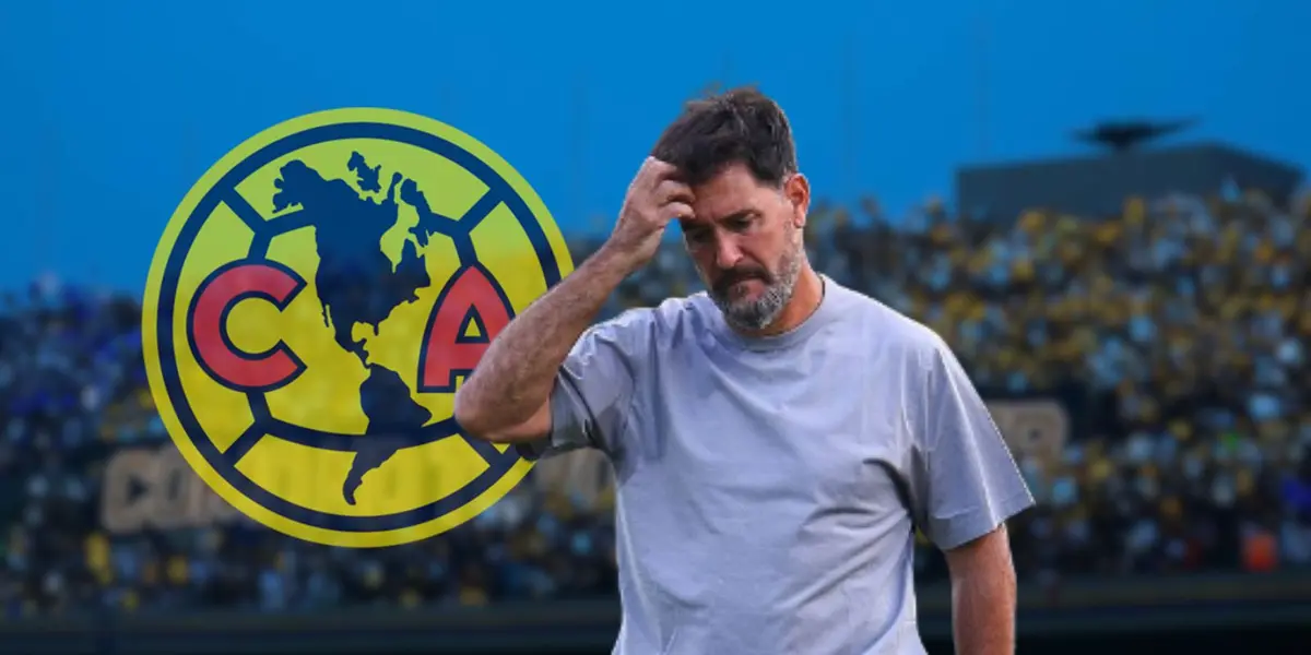 Gustavo Lema se lamenta una derrota con Pumas en el torneo Clausura 2024