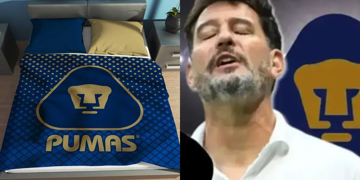 Gustavo Lema se lamenta una falla de Pumas (Fuente: Amazon y Mexsports)