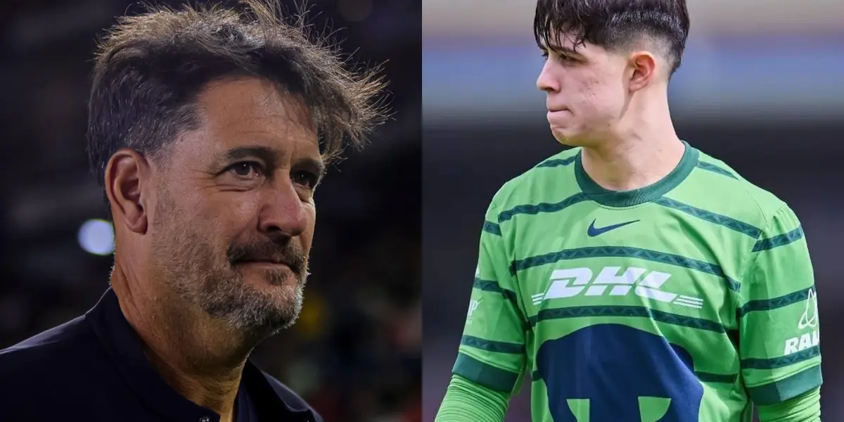 Gustavo Lema se ríe, a la derecha, Lara se lamenta (Fuente: Mexsports)