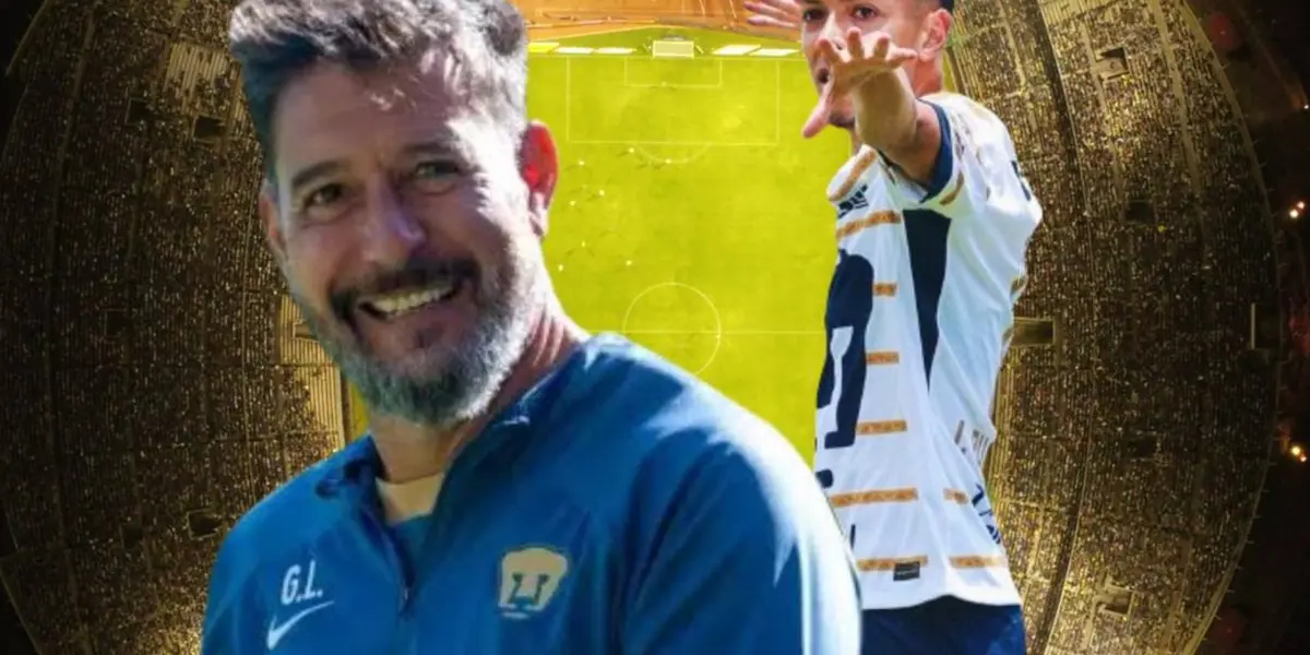 Gustavo Lema y Jorge Ruvalcaba con Pumas