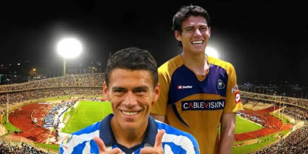 Héctor Moreno con playera de Rayados y de Pumas