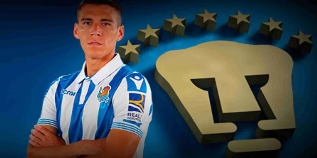 Héctor Moreno con Pumas de la UNAM