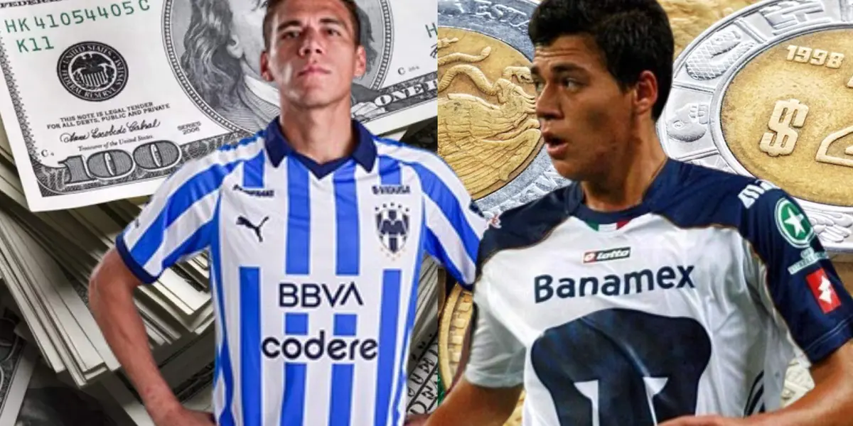 Héctor Moreno con Rayados de Monterrey y Pumas de la UNAM