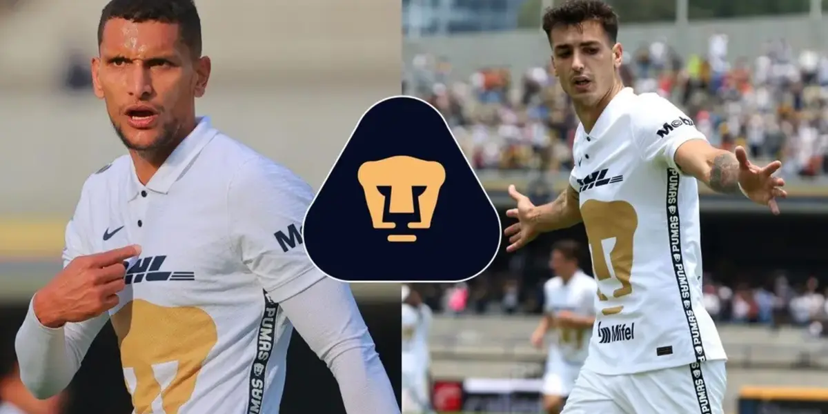 Higor Meritao e Ignacio Dinenno con los Pumas