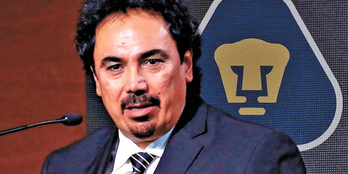 Hugo Sánchez en una conferencia de prensa (Fuente: Diario de Morelos)