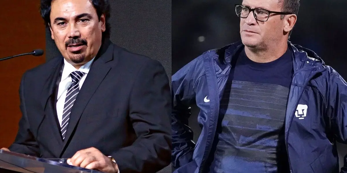 Hugo Sánchez visitó al club de sus amores he intercambió ideas con el actual estratega del equipo auriazul