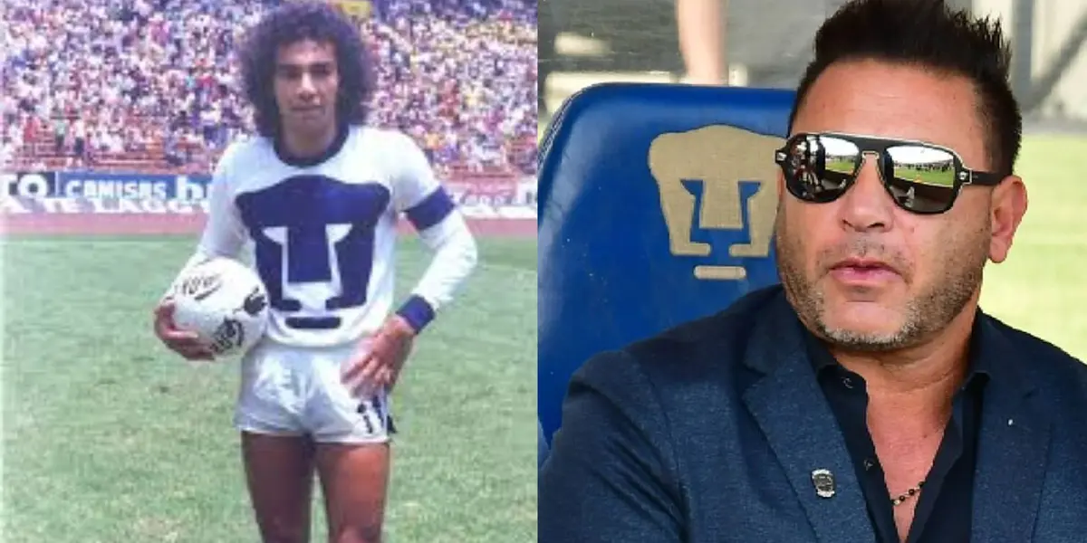 Hugo Sánchez y el Turco Mohamed.