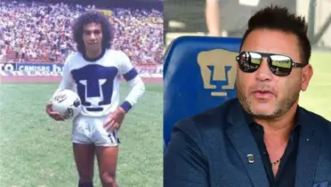 Hugo Sánchez y el Turco Mohamed.