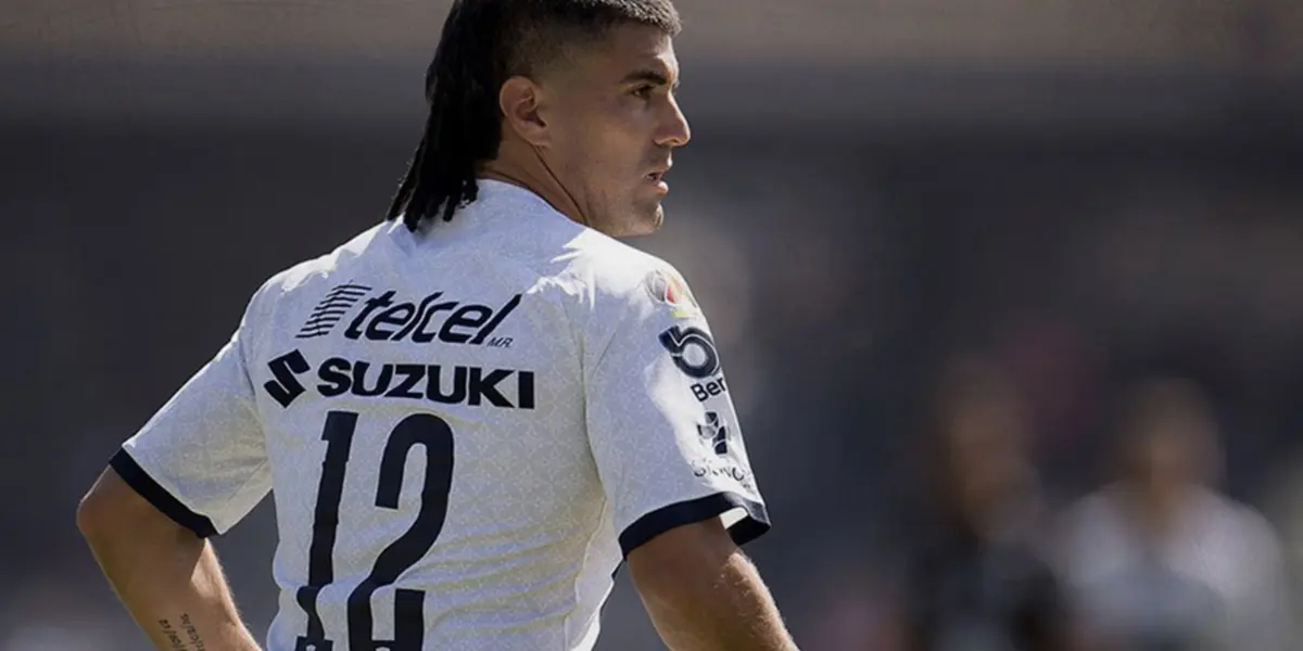 Ignacio Malcorra en un partido de los Pumas (Fuente: Mexsports)