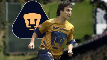 Ignacio Scocco con Pumas / Foto: Club Universidad / Jam Media