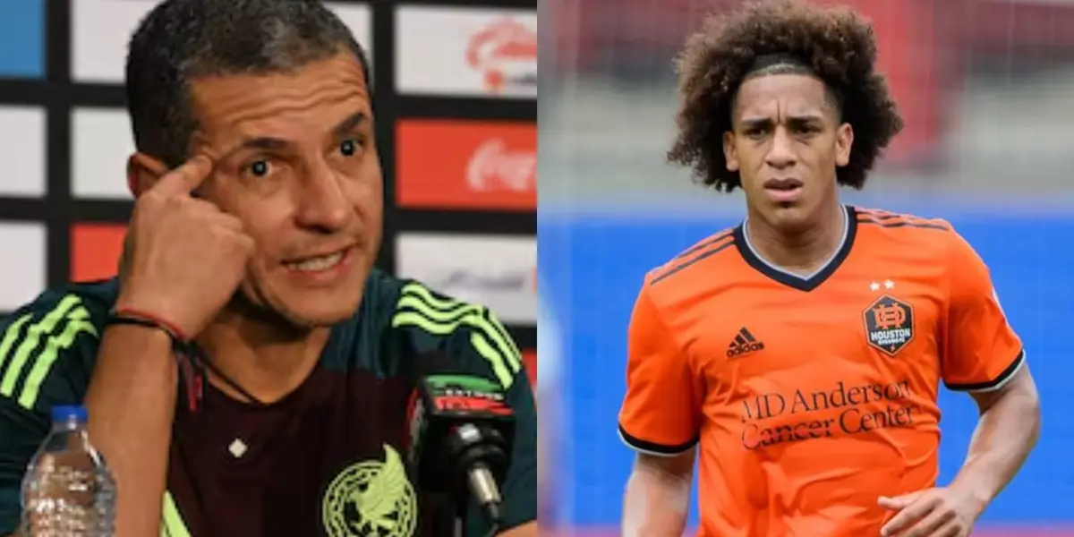 Jaime Lozano en conferencia de prensa y Carrasquilla trota en la cancha (Fuente: Mexsports y MLS News)