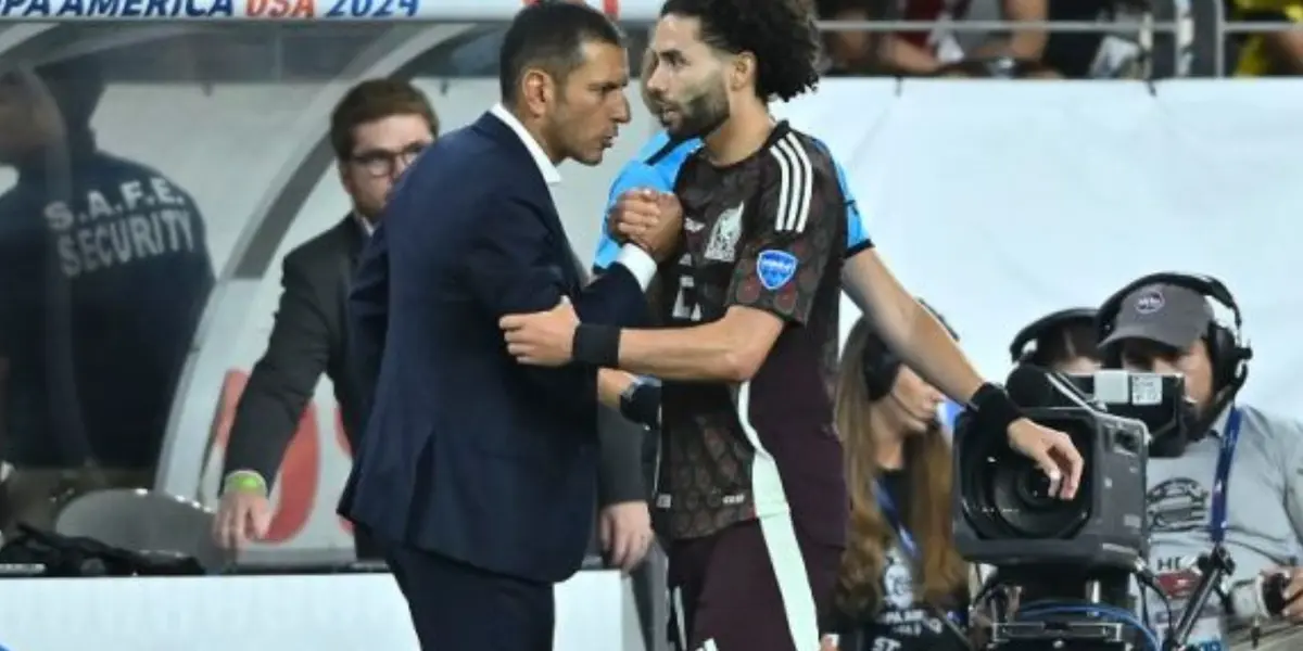 Jaime Lozano y Chino Huerta la Selección Mexicana