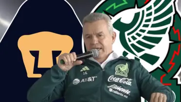 Javier Aguirre con el Tri / Foto: @MiseleccionMX