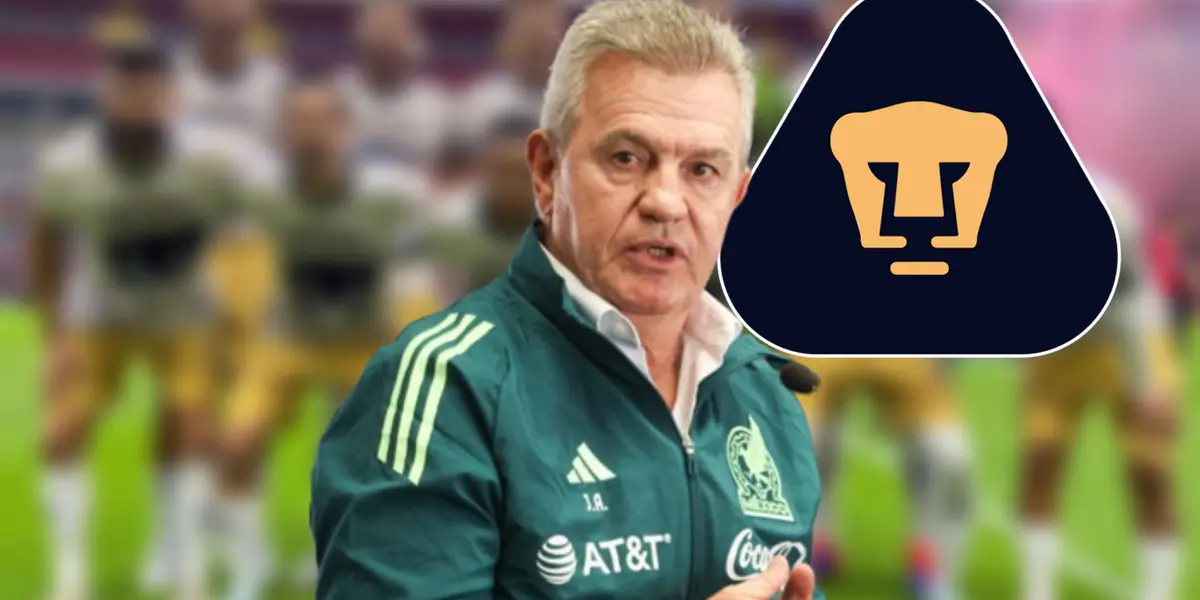 Javier Aguirre con el Tri / Foto: PumasMX