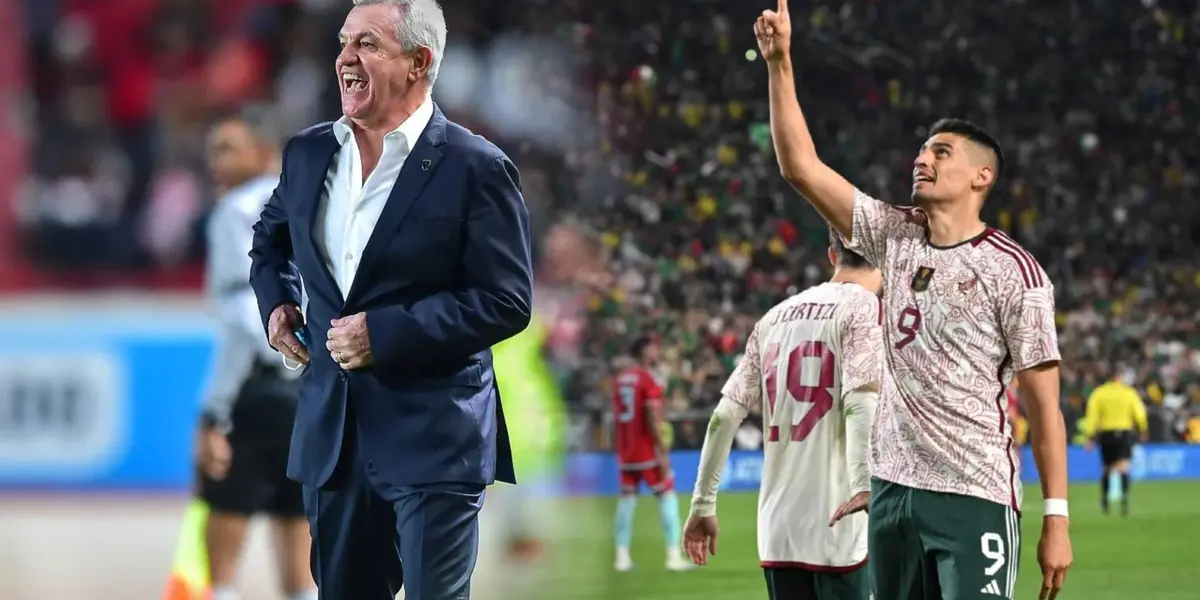 Javier Aguirre y Guillermo Martínez Foto: Mexport