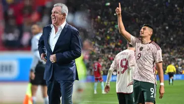 Javier Aguirre y Guillermo Martínez Foto: Mexport