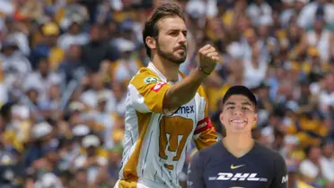 Joaquín Beltrán y Piero Quispe con Pumas | Fotos: Mexsport y Pumas