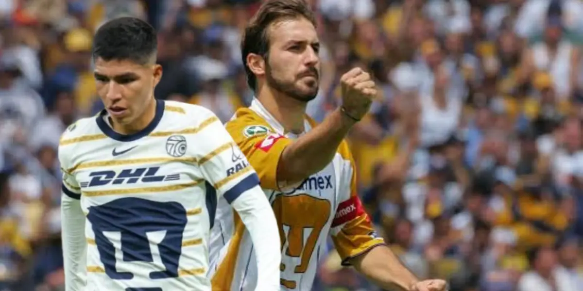Joaquín Beltrán y Quispe con Pumas/FOTO: As Mexico