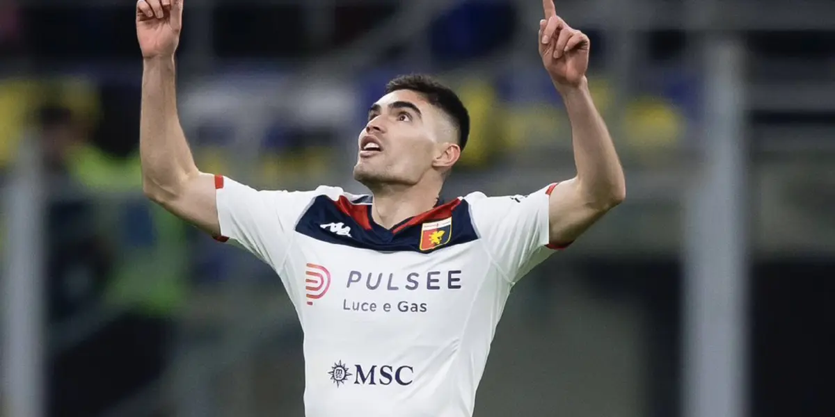 Johan Vásquez marcó un gol de volea en la derrota del Genoa contra el Inter y apareció en los diarios italianos