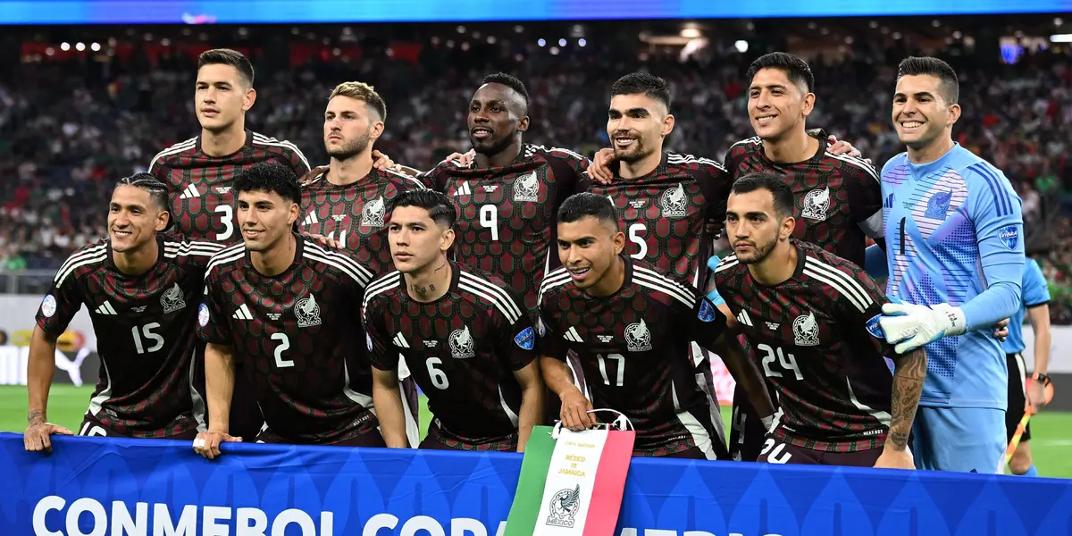 Johan Vázquez con la Selección Mexicana