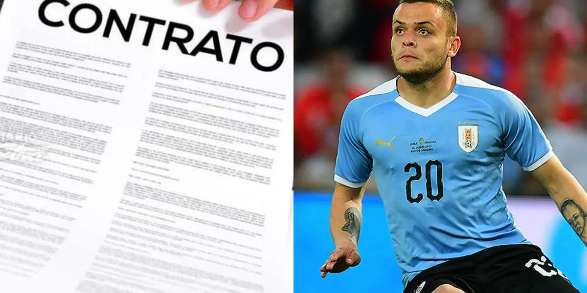 Jonathan Rodríguez con la selección de Uruguay (Fuente: Life Style y Tendfied)