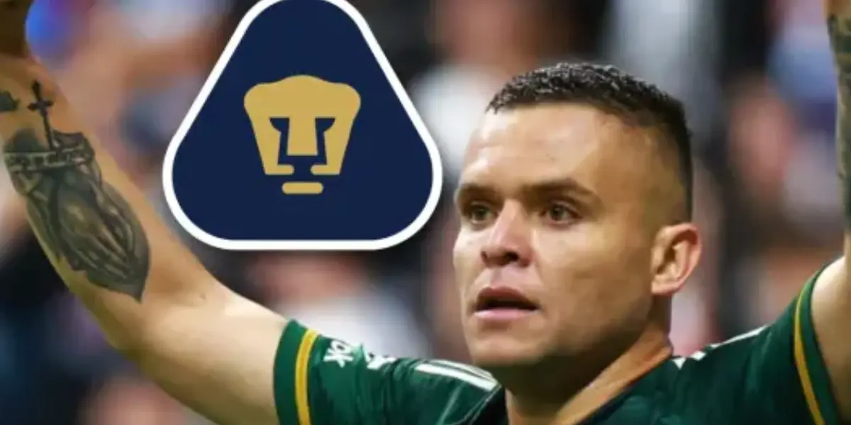 Jonathan Rodríguez festeja gol con Timbers (Fuente: Timbers)