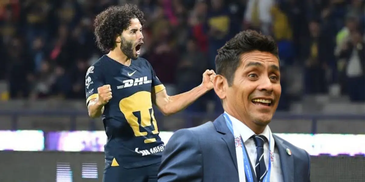 Jorge Campos con el Chino Huerta/FOTO: Mexsport