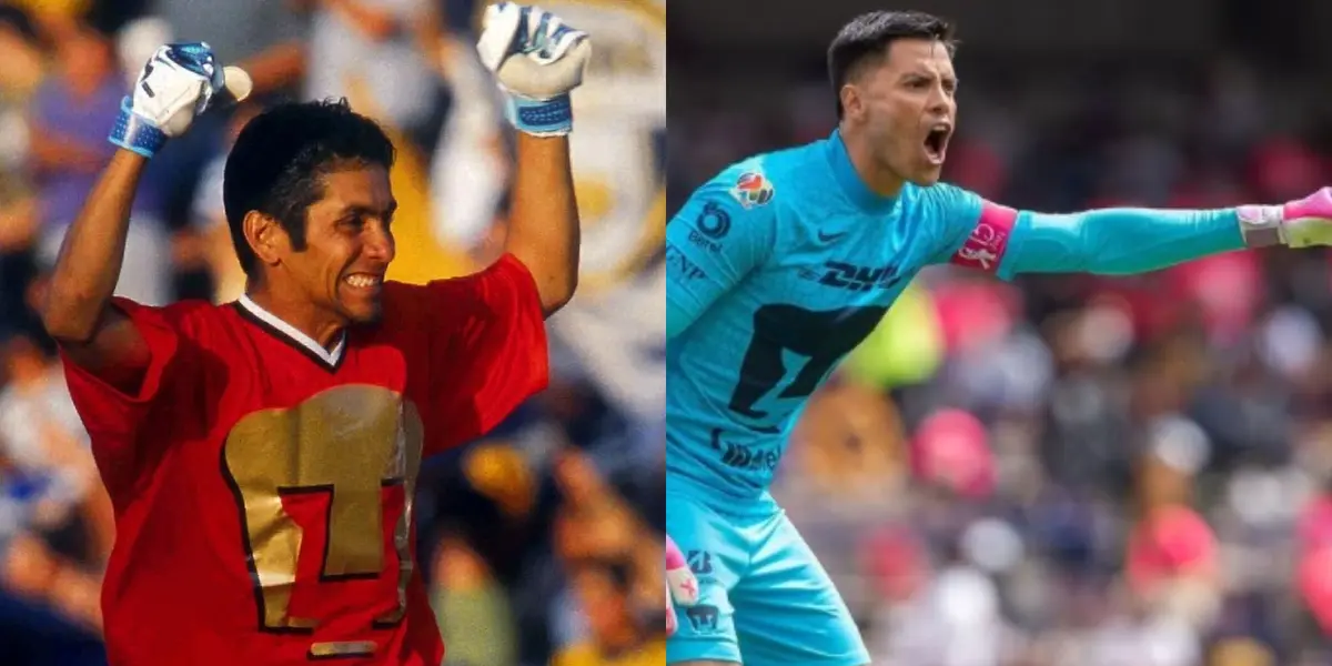 Jorge Campos y Alfredo Talavera.