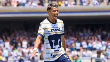 Jorge Ruvalcaba con Pumas vs León