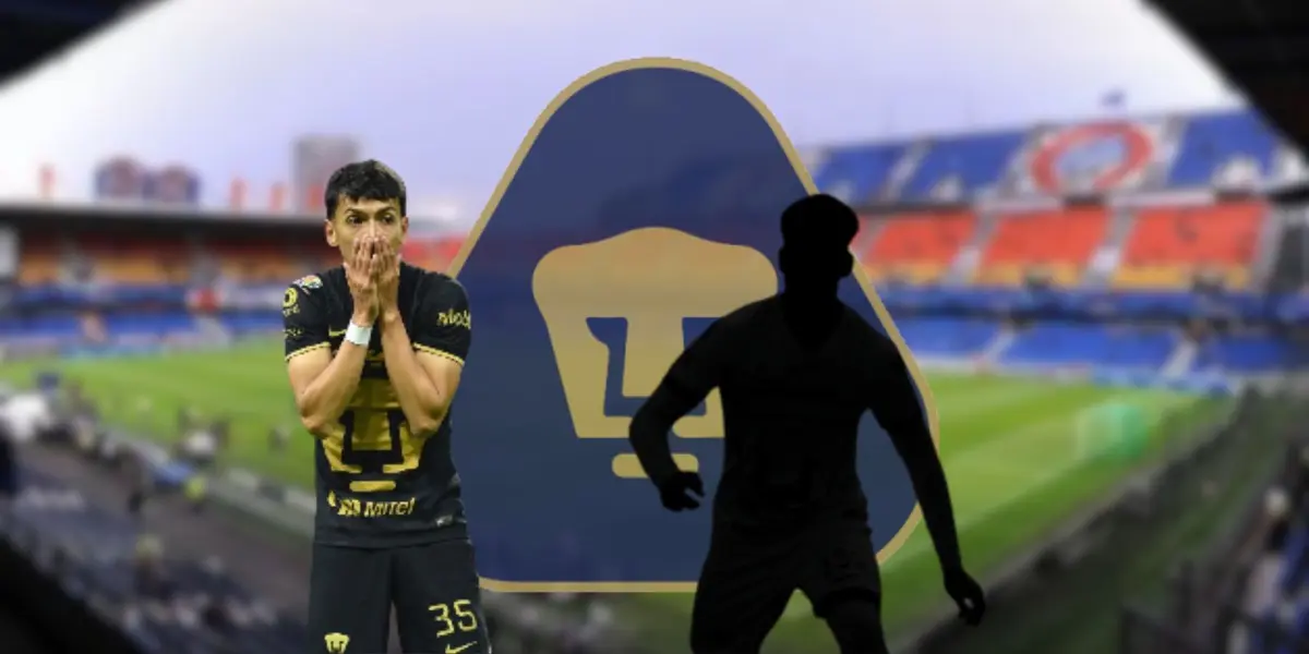 Jorge Ruvalcaba durante un partido de Liga MX con los Pumas, antes de irse a Bélgica