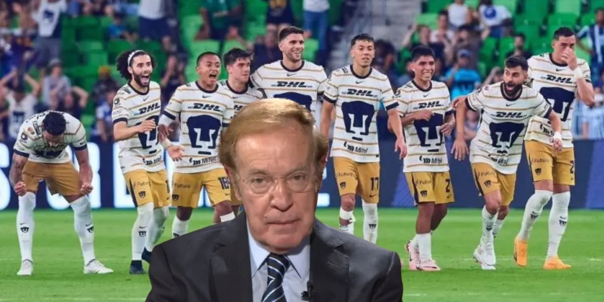 Joserra con jugadores de Pumas/FOTO: Mediotiempo