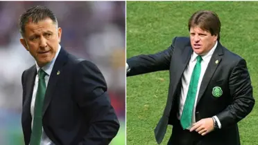 Juan Carlos Osorio y Miguel Herrera con la Selección Mexicana