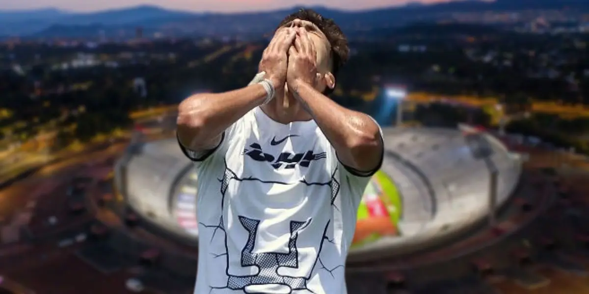 Juan Dinenno es el hombre gol de Pumas o al menos lo fue