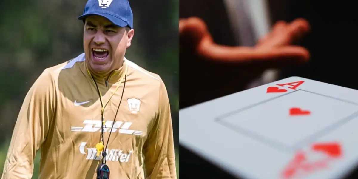 Juárez en una práctica de los Pumas (Fuente: Pumas y Free Pick)