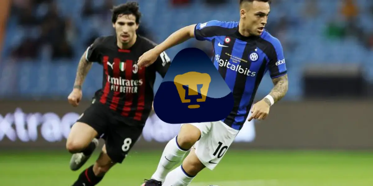 Jugadores de Milan e Inter pelean pelota en el clásico (Fuente: Getty)