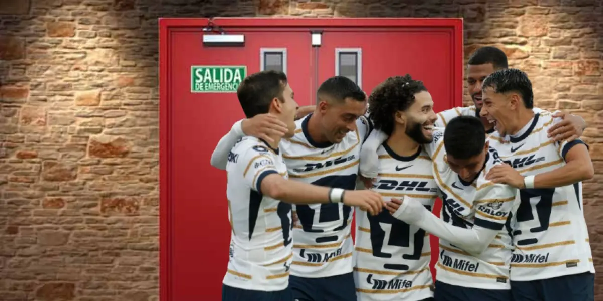 Jugadores de Pumas en la puerta/FOTO: Fútbol Total