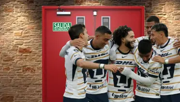 Jugadores de Pumas en la puerta/FOTO: Fútbol Total
