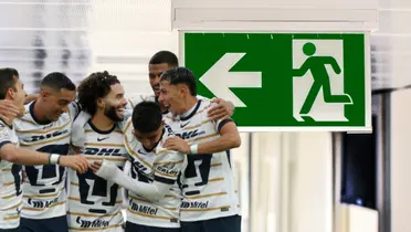 Jugadores de Pumas en la salida/FOTO: Fútbol Total