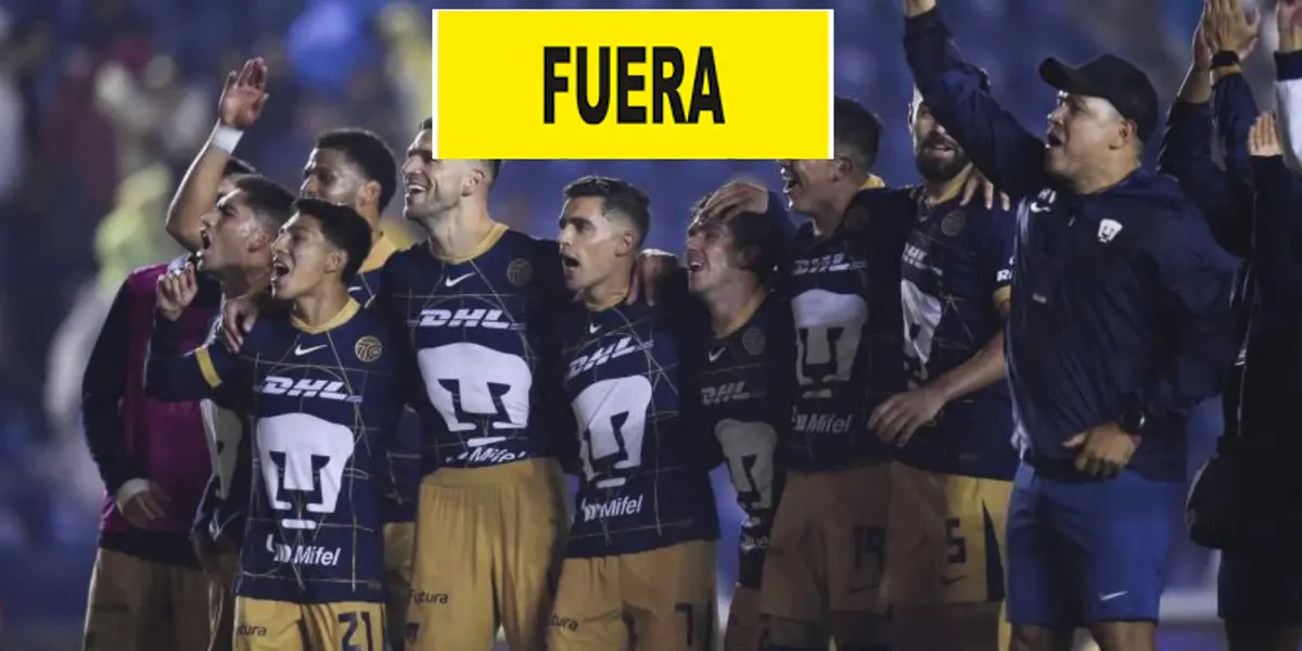 Jugadores de Pumas festejando un resultado en la Liga MX (Fuente: Mexsports)