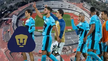 Jugadores de Pumas (Foto tomada de: Mexsport/Wikipedia)