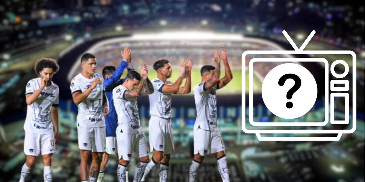 Jugadores de Pumas saludando a la afición durante un partido del Clausura 2024