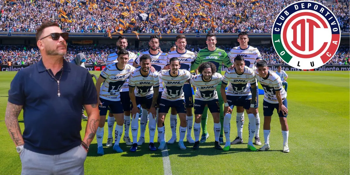 jugadores de Pumas y el Turco/FOTO: x Pumas