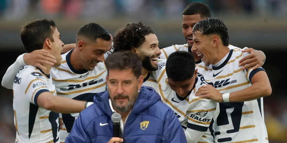 Jugadores de Pumas y Lema/FOTO: Fútbol Total