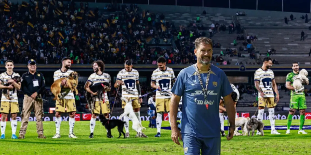 Jugadores de Pumas y Lema/FOTO: Récord