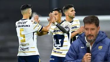 jugadores de Pumas y Lema/FOTO: Récord